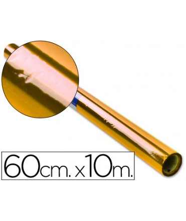 Papel celofan liderpapel rollo amarillo 0,60 x 10 mt