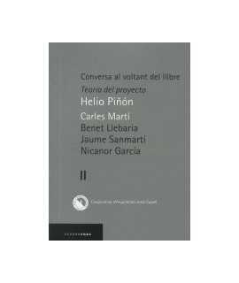 Conversation about the book: Teoría del proyecto Vol.II