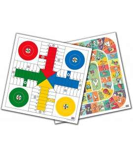 Parchis con oca 4 jugadores 40x40 cm