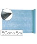 Non-woven fabric liderpapel terylene 25 g/m2 roll of 5 mt light blue