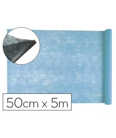Tejido sin tejer liderpapel terileno 25 g/m2 rollo de 5 m celeste