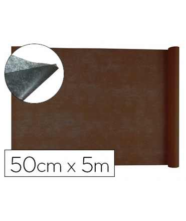 Tejido sin tejer liderpapel terileno 25 g/m2 rollo de 5 mt marron