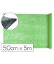 Tejido sin tejer liderpapel terileno 25 g/m2 rollo de 5 m verde