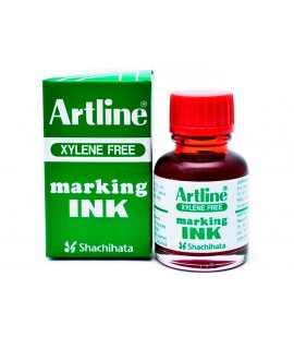 Tinta rotulador artline esk-20 rojo frasco de 20 cc sin xileno