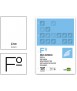 Recambio liderpapel a4 100 hojas 60g/m2 liso sin margen 4 taladros