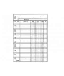 Recambio multifin 3005 folio natural cuentas corrientes 50 hojas 16 taladros 215x310 mm