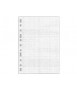 Recambio multifin 3002 cuarto natural cuadro 4 mm 50 hojas 11 taladros 215x155 mm