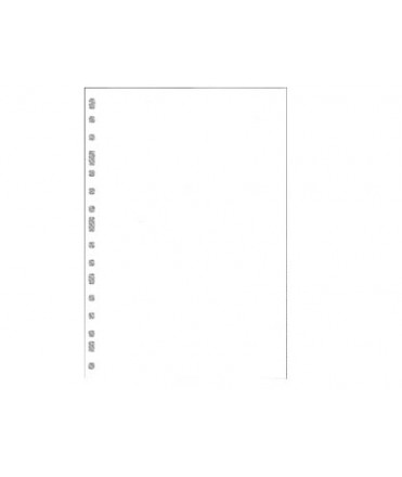 Recambio multifin 3005 folio natural liso blanco 50 hojas 16 taladros 215x310 mm
