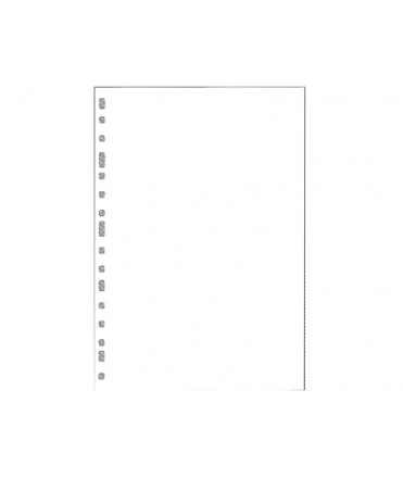 Recambio multifin 3002 cuarto natural liso blanco 50 hojas 11 taladros 155x215 mm