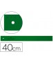 Regla faber castell 40 cm plastico verde