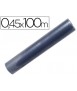 Rollo plastico forralibros 0,45x100 m 70 mc
