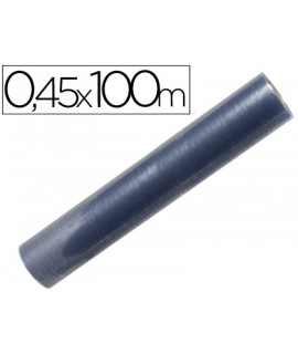 Rollo plastico forralibros 0,45x100 m 70 mc