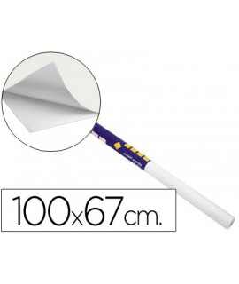 Pizarra blanca clipper rollo adhesivo de 100x67,5 cm