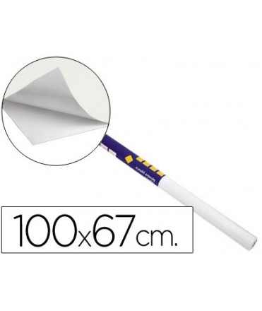 Pizarra blanca clipper adhesiva rollo 100x67,5 cm
