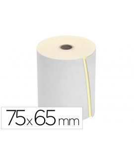 Electro q-connect adder roll 75 mm wide x 65 mm copying diameter with 2 sheets without bisphenol a