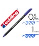 Rotulador edding punta fibra 1200 azul n.3 punta redonda 0.5 mm