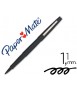 Rotulador paper mate flair original punta fibra negro
