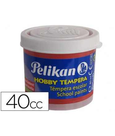 Tempera hobby 40 cc bermellon -n.58