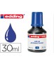 Tinta rotulador edding t-25 azul bote 30 ml