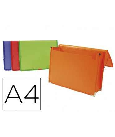 Carpeta liderpapel portadocumentos polipropileno din a4 colores surtidos
