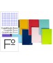 Cuaderno espiral liderpapel folio smart tapa blanda 80h 60gr cuadro 3mm con margen colores surtidos