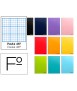 Cuaderno espiral liderpapel folio smart tapa blanda 80h 60gr rayado nº46 colores surtidos