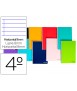 Cuaderno espiral liderpapel cuarto smart tapa blanda 80h 60gr horizontal 8mm con margencolores surtidos
