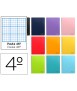 Cuaderno espiral liderpapel cuarto witty tapa dura 80h 75gr rayado nº46 colores surtidos