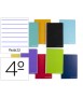 Cuaderno espiral liderpapel cuarto witty tapa dura 80h 75gr pauta estrecha 2,5mm conmargen colores surtidos