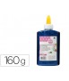 Purpurina pegamento liderpapel fantasia azul metalizado bote de 160 gr