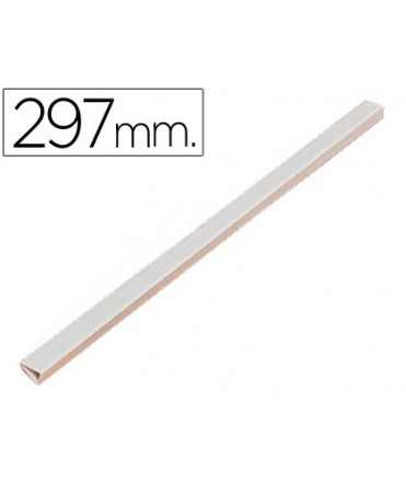 Lomera durable plastico 3 mm din a4 capacidad 30 hojas color blanco