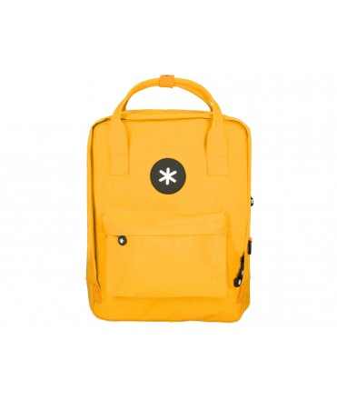 Mochila antartik 2 asas y bolsillos exteriores mostaza 300x115x390 mm