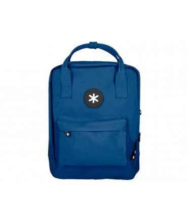 Mochila antartik 2 asas y bolsillos exteriores azul 300x115x390 mm