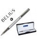 Roller belius nuremberg gris punta 0,5 mm tinta azul en estuche