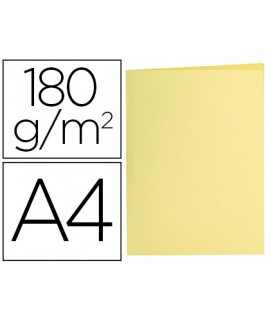 Subcarpeta liderpapel a4 amarillo pastel 180g/m2