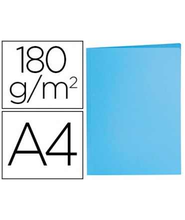 Subcarpeta liderpapel a4 azul pastel 180g/m2
