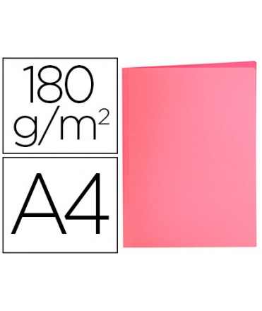 Subcarpeta liderpapel a4 rosa pastel 180g/m2