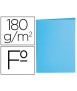 Pastel blue liderpapel folio subfolder 180g/m2