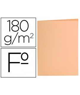 Subcarpeta liderpapel folio naranja pastel 180g/m2