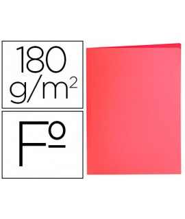 Subcarpeta liderpapel folio rojo pastel 180g/m2