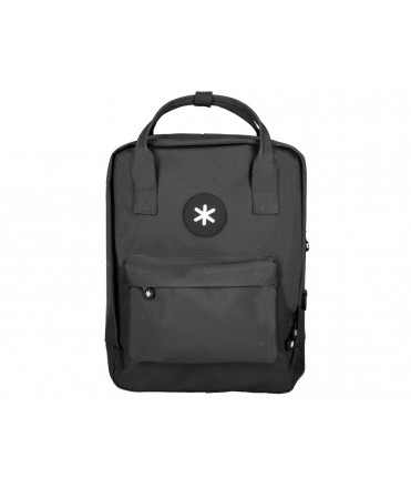Cartera antartik mochila 2 asas y bolsillos exteriores negro 300x115x390 mm