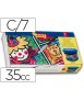 Tempera jovi 35 ml caja de 7 colores surtidos
