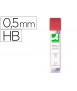 Graphite q-connect leads 0.5 mm hb case of 12 leads length 60 mm