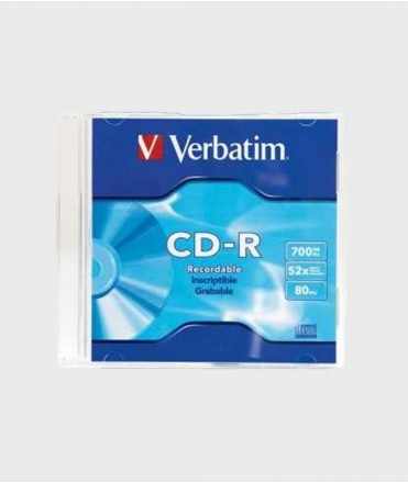 CD Verbatim 700MB, 74 minutos.