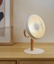 Ventilador de sobretaula Ginko, Blanc