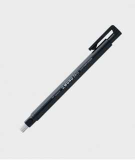 Portagomas rectangular negro Tombow