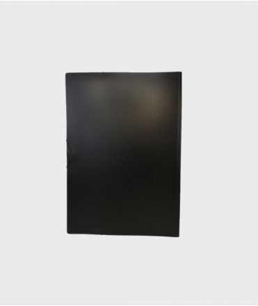 Carpeta de dibuix, amb gomes. Mida: 62x44 cm. Color negre