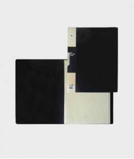 Folder with 20 black covers, DIN A3.