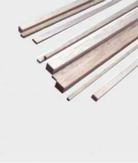 Balsa wood slat, 2x2 mm