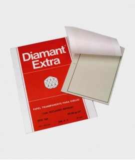 Papel vegetal natural Diamant Extra, DIN A4, 90 g. 50 hojas